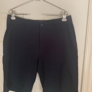 PGA Tour Men's Dark Blue Flat Front Shorts